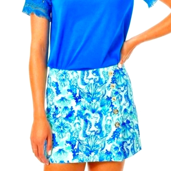 Lilly Pulitzer Dresses & Skirts - Lilly Pulitzer Skort -Sally Skort- Seeing Double  Size 2 EUC